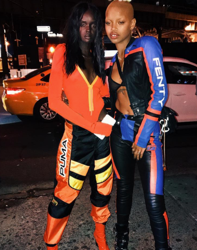 10 Epic Off-Duty Black Model Moments At New York Fashion Week